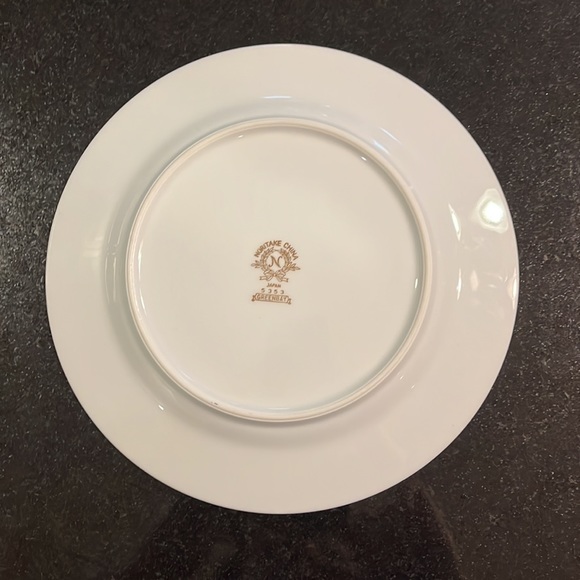 Salad Plates "Greenbay" by NORITAKE. Set of 4. - Picture 3 of 6